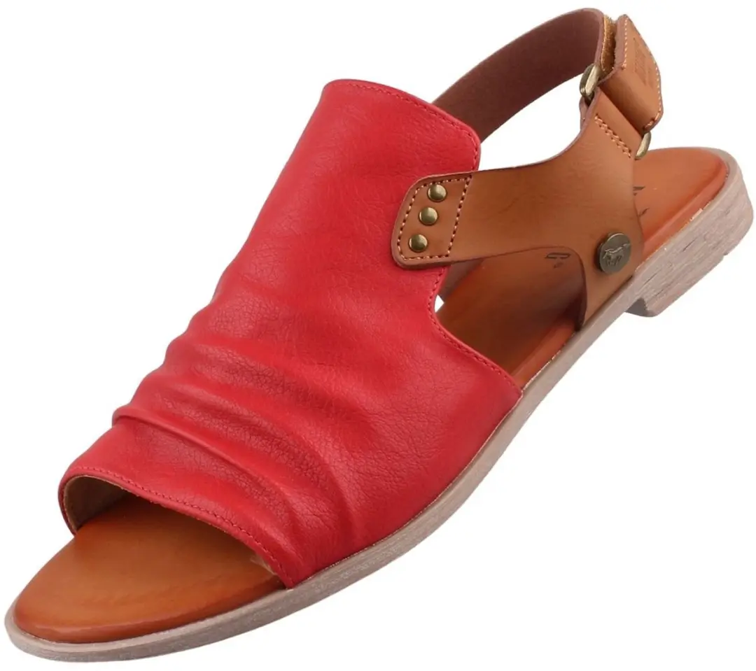 Mustang damessandaal rood