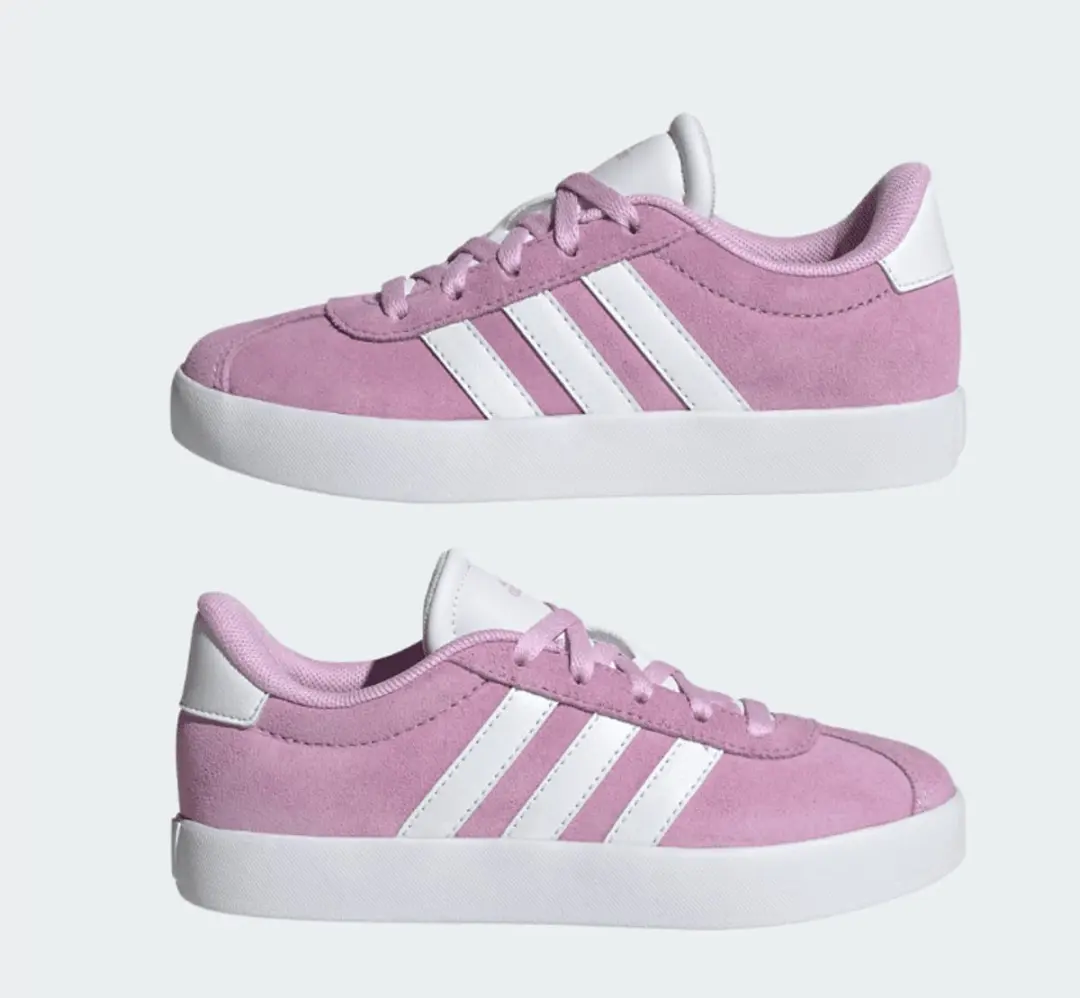 adidas VL Court 3.0 NJT87 Schoenen Kids - 37 1/3 - Paars - afbeelding 3 van 6