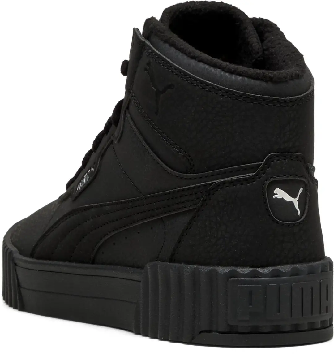 PUMA Carina 3.0 Mid WTR Dames Sneakers - 36 - Zwart/Zilver