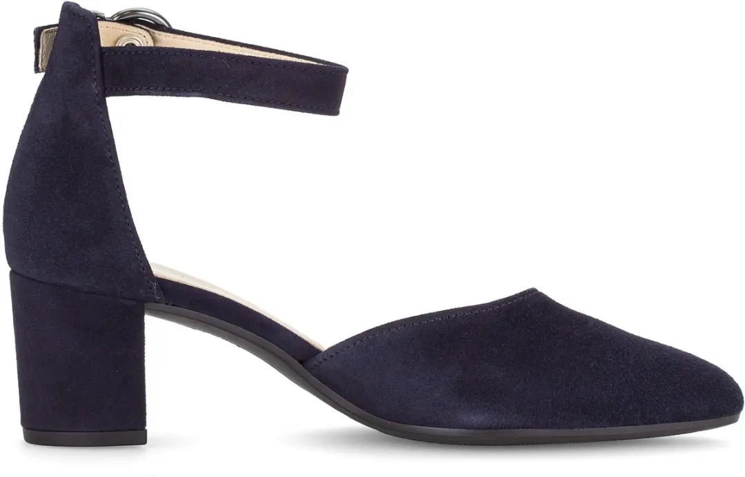 Gabor art. 3002.01.001 blauw nubuck dames pump maat 4 / 37