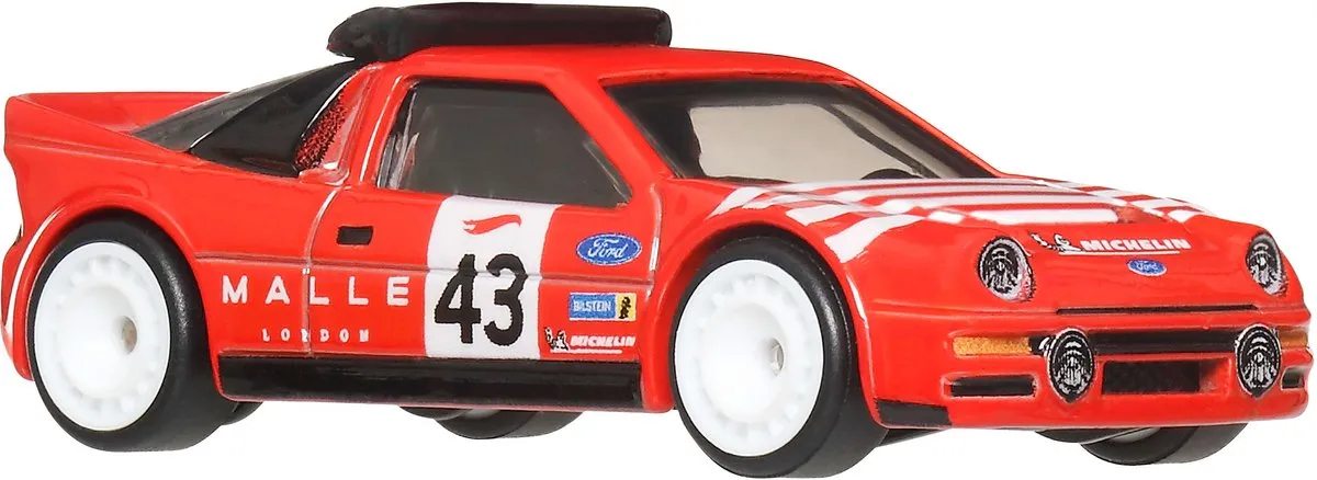 Hot Wheels Boulevard Ford RS200 JBL29 - Rood