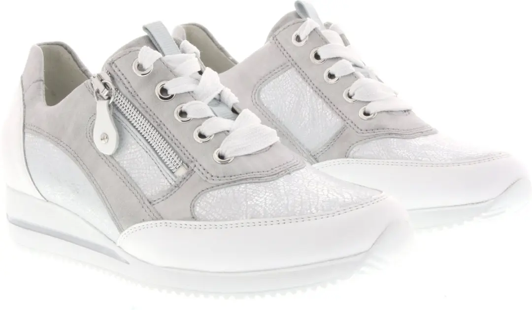 Wäldlaufer Himona 980008-275 Dames Veterschoenen - Zilver - afbeelding 2 van 4