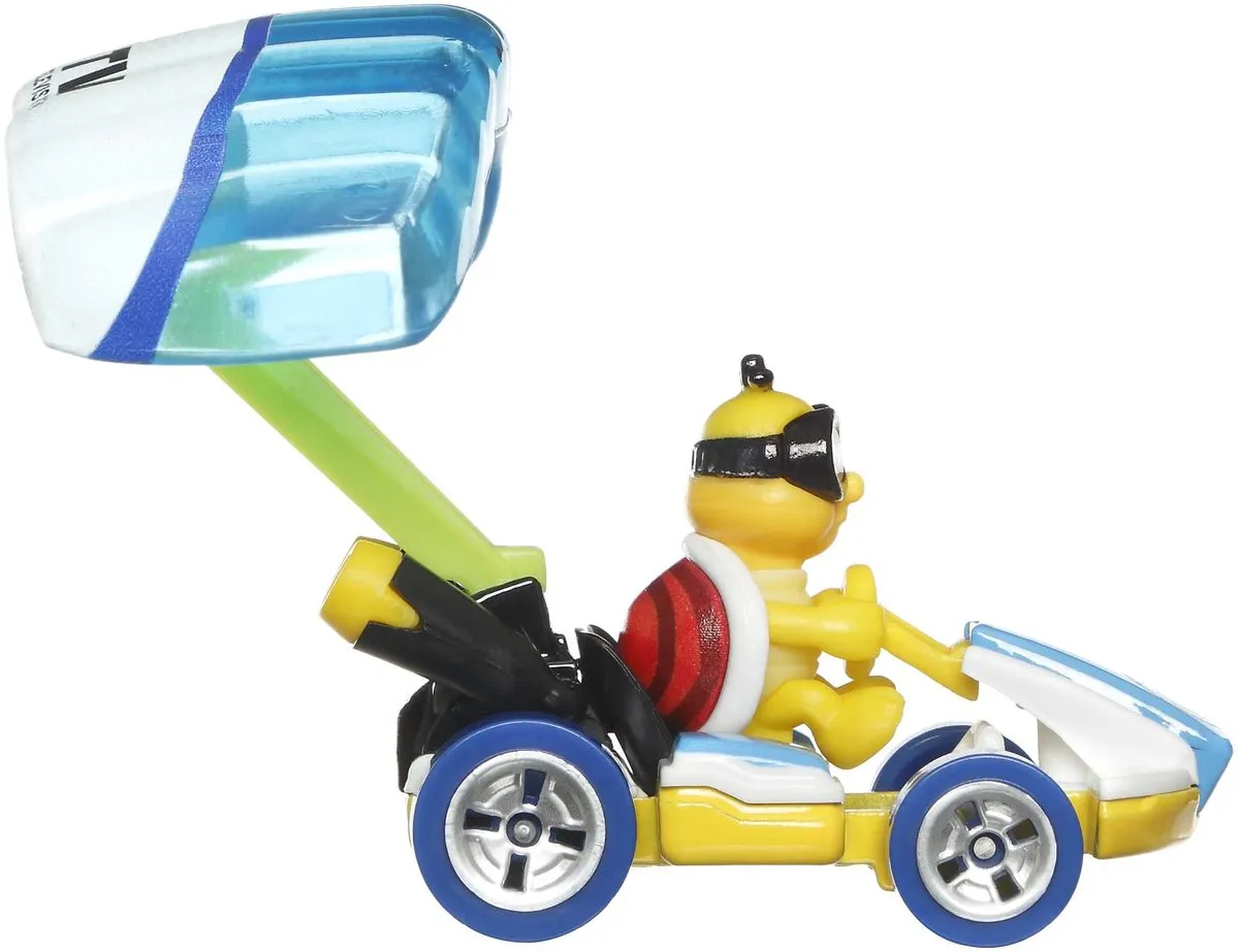Hot Wheels Mariokart Lakitu Kart + Glider 1:64 - HDB45