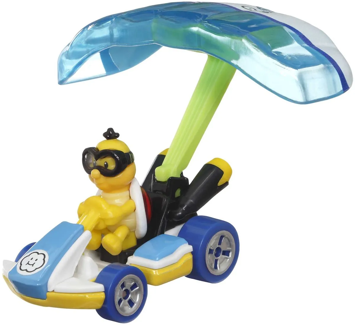 Hot Wheels Mariokart Lakitu Kart + Glider 1:64 - HDB45