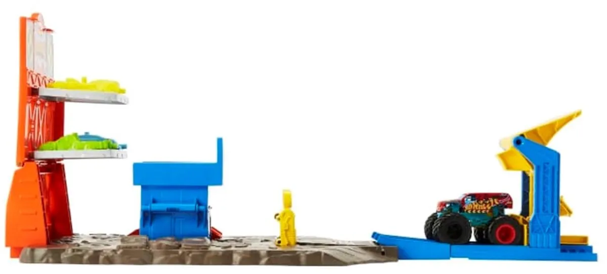 Hot Wheels Monster Trucks Blast Station HFB12 Racebaan
