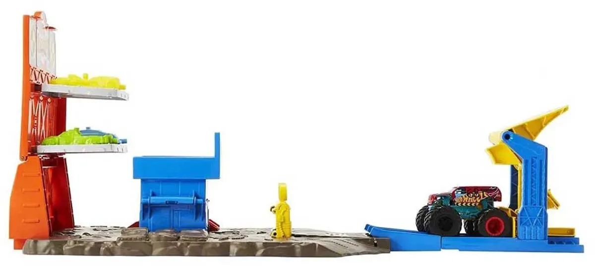 Hot Wheels Monster Trucks Blast Station HFB12 Racebaan