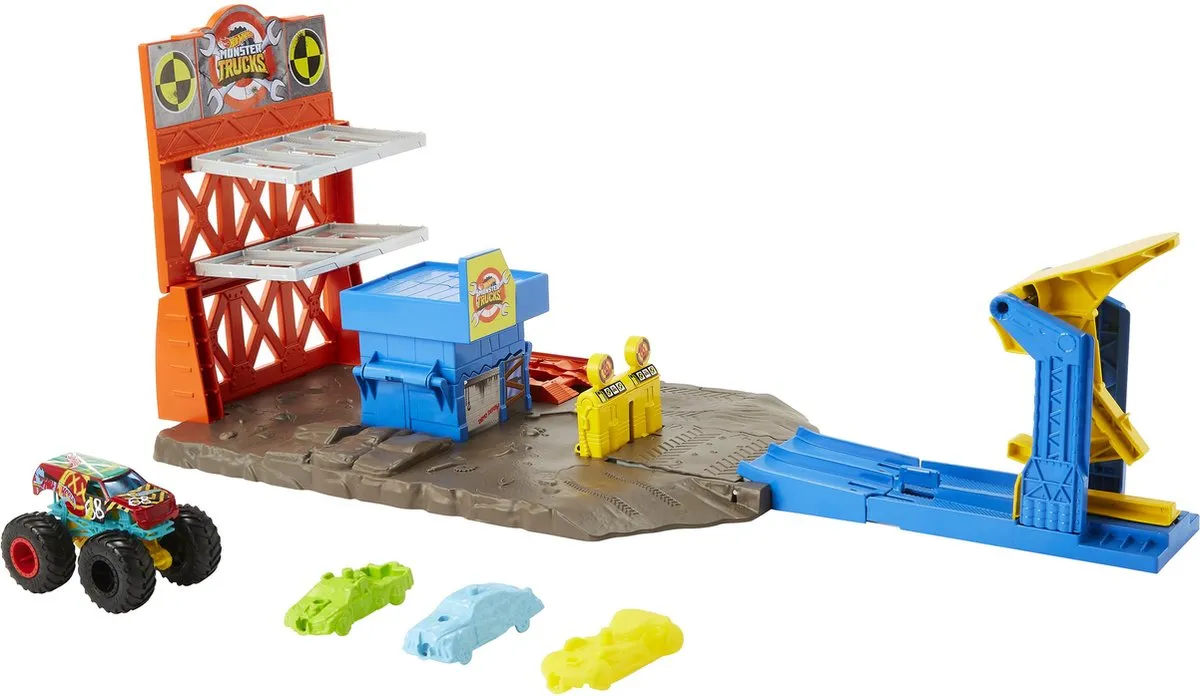 Hot Wheels Monster Trucks Blast Station HFB12 Racebaan