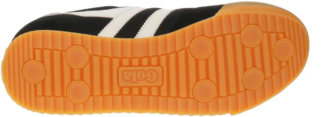Gola Europa Herensneaker - Zwart-Off-Wit-Moody Orange - afbeelding 2 van 6