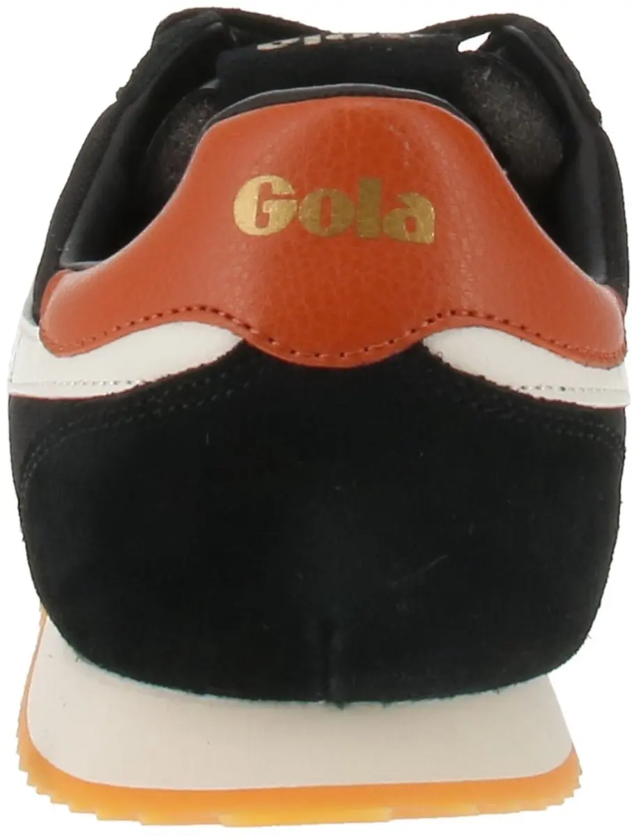 Gola Europa Herensneaker - Zwart-Off-Wit-Moody Orange - afbeelding 4 van 6