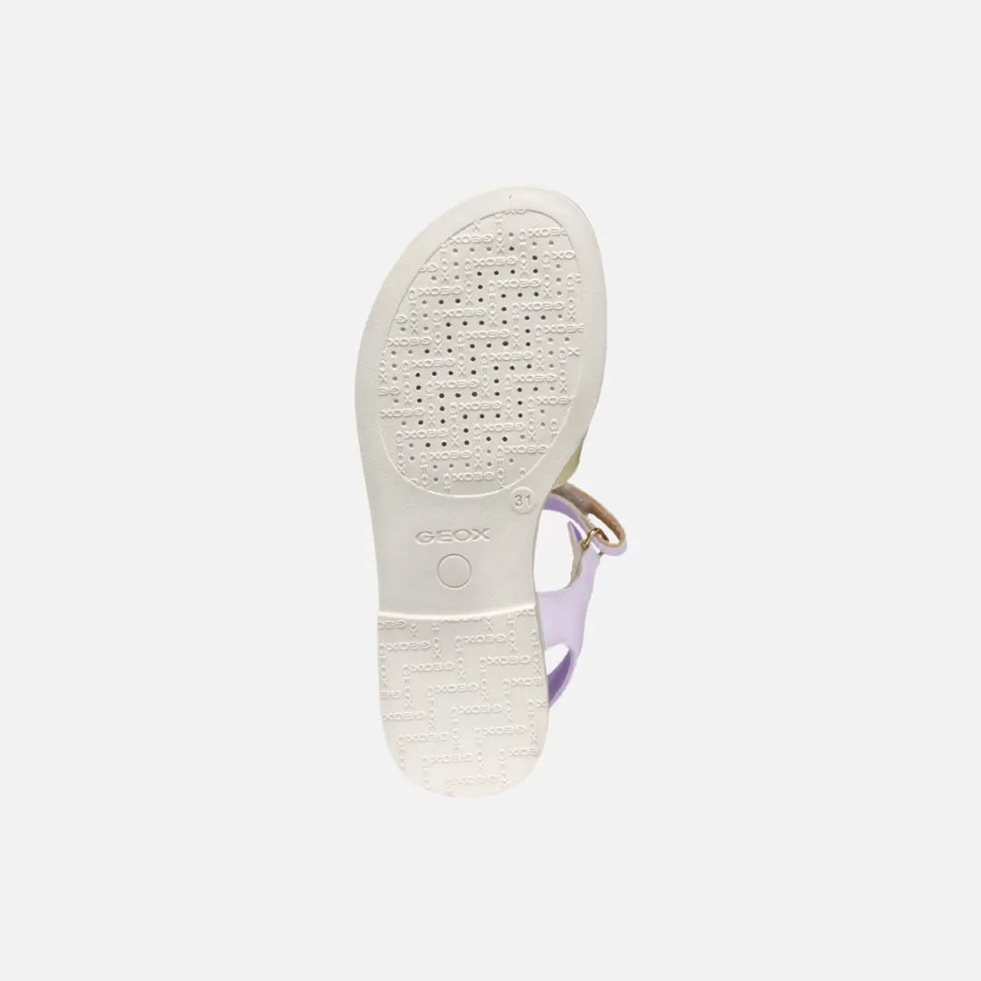 Geox Karly Sandalen - Witte/Lila - Maat 36