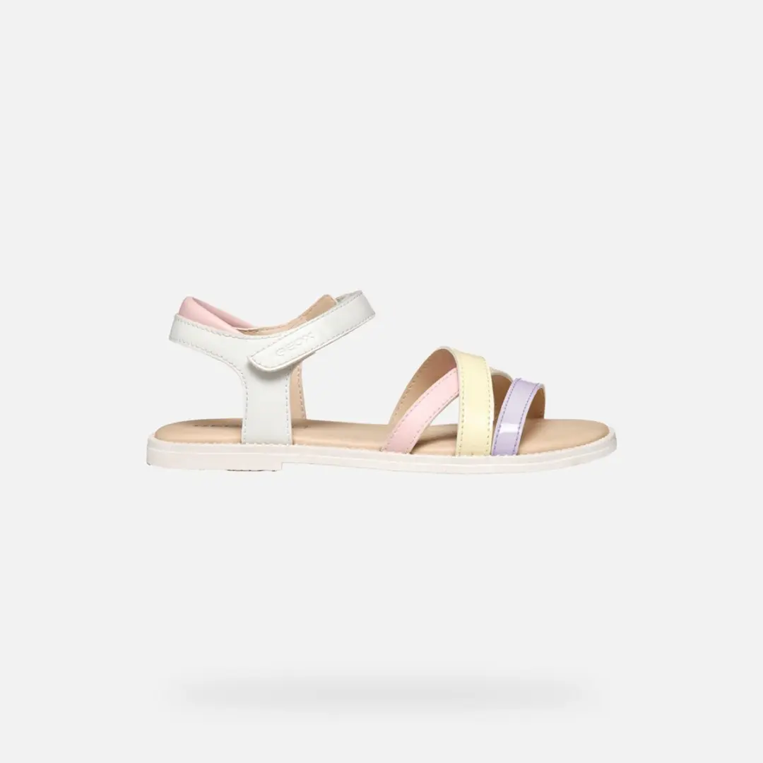 Geox Karly Sandalen - Witte/Lila - Maat 36