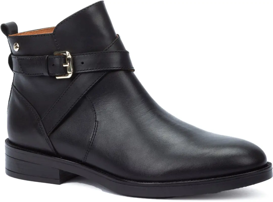 Pikolinos Puertollano W3C-8869 Leren Laarzen - Zwart