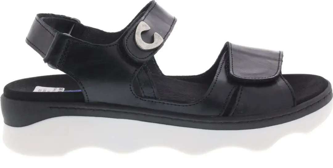 Dames Sandalen Wolky Medusa Reflex Zwart