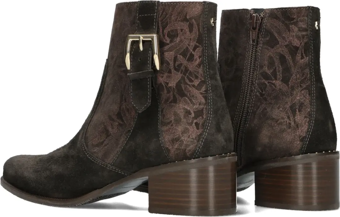 Floris van Bommel Sfw-50065 Evi Enkellaarsjes - Bruin - afbeelding 2 van 6