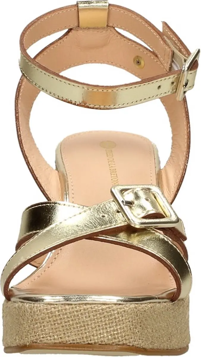 Fred De la Bretoniere FRS1445 Sandalen Hak - goudkleur - Maat 41 - afbeelding 6 van 6