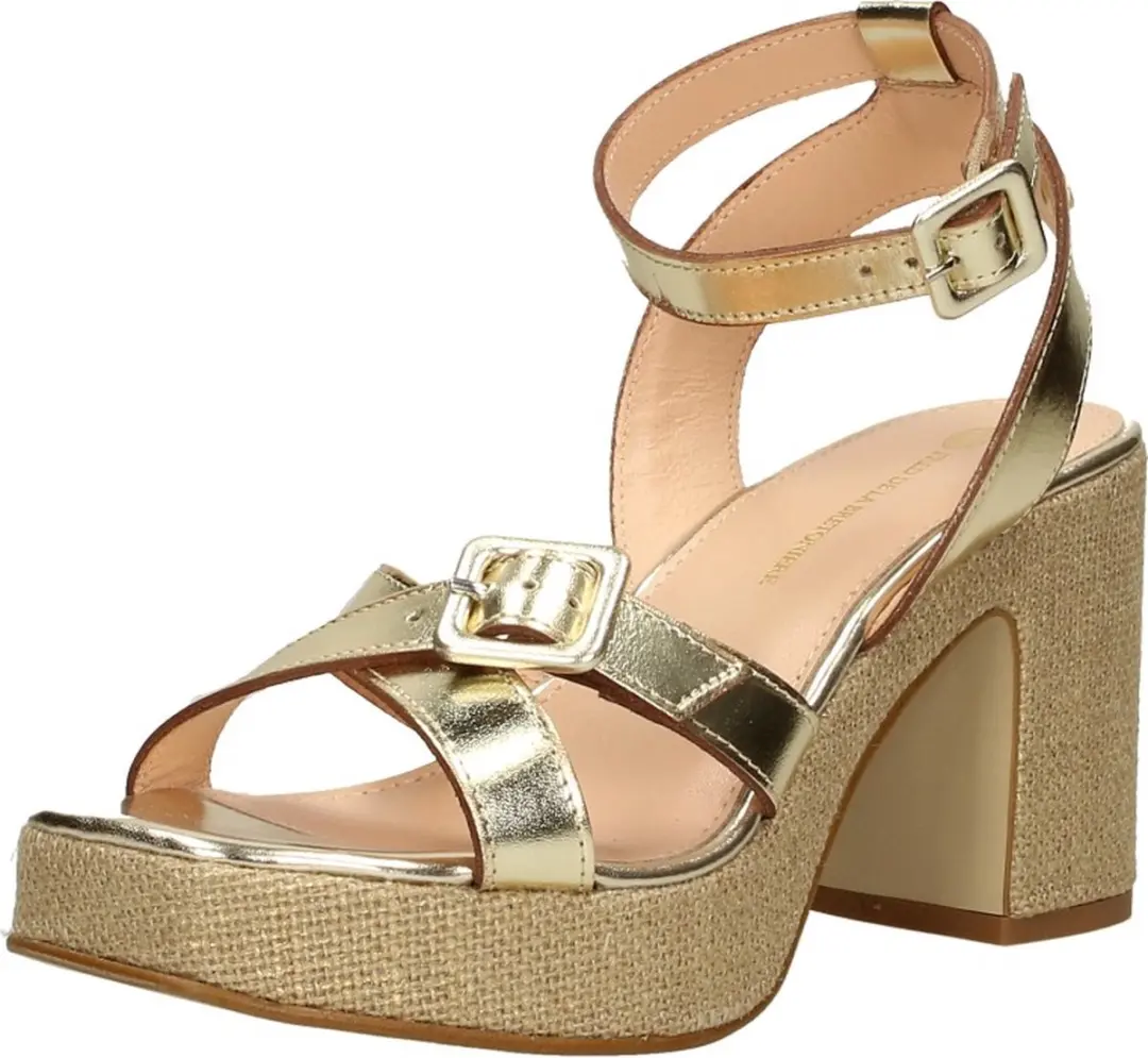 Fred De la Bretoniere FRS1445 Sandalen Hak - goudkleur - Maat 41 - afbeelding 3 van 6