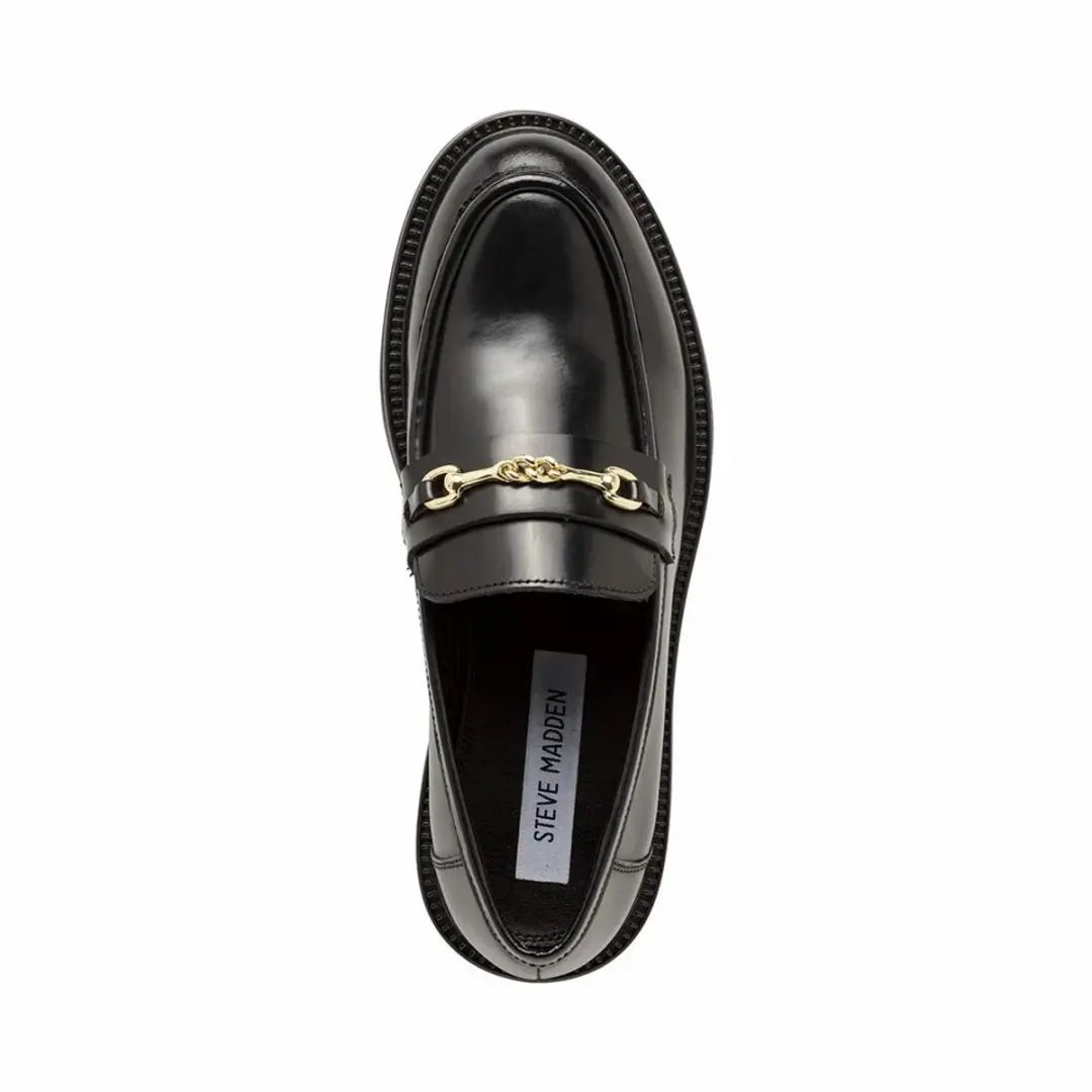 Steve Madden Huddles Damesschoenen - 40 - Zwart Leder