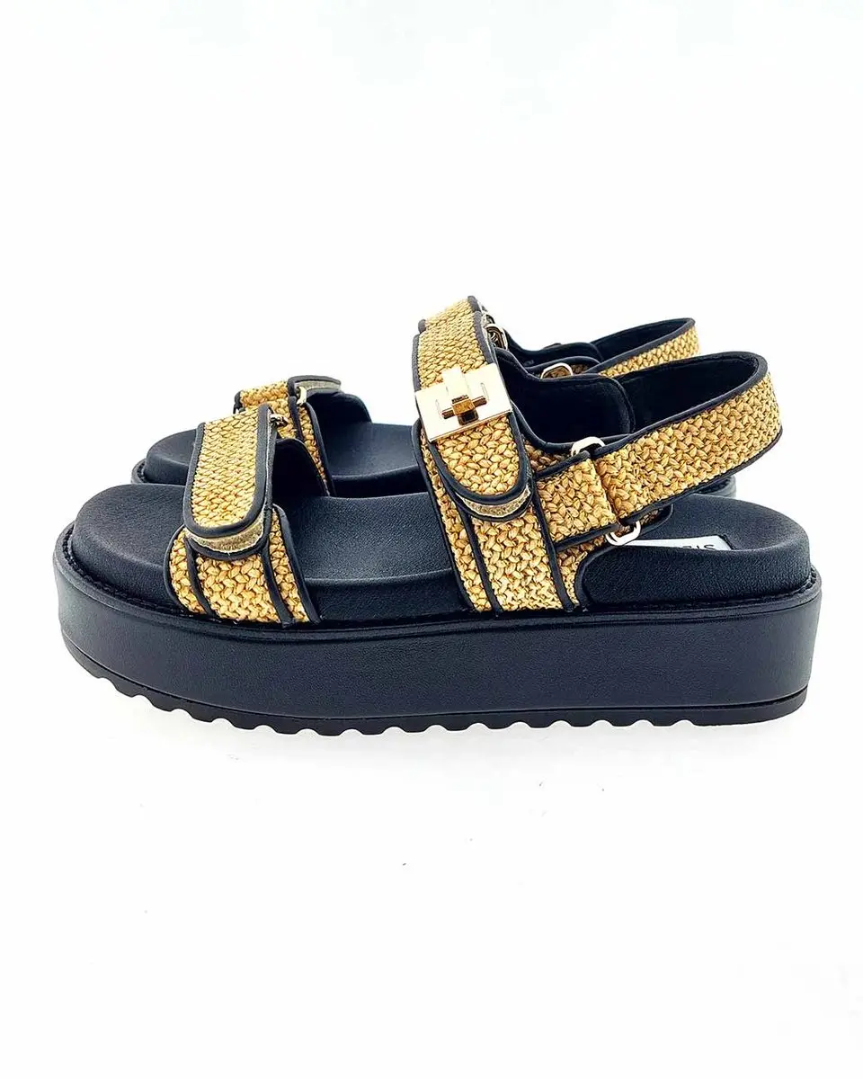 Steve Madden Bigmona Sandalet zwart / combi, 38 / 5