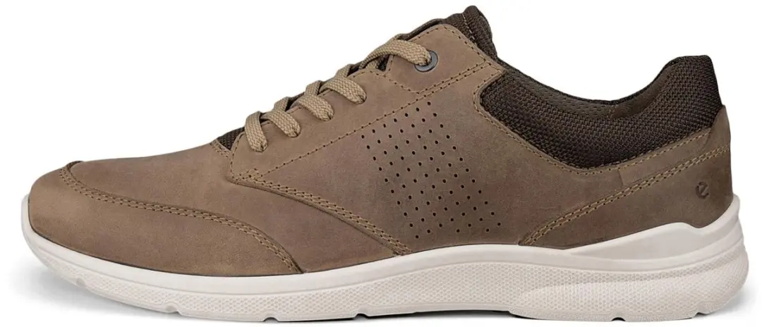 ECCO Irving Lace Sneakers - Heren 46 - Bruin/Wit - afbeelding 5 van 6