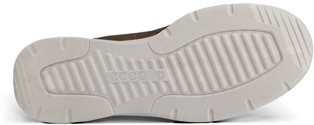 ECCO Irving Lace Sneakers - Heren 46 - Bruin/Wit - afbeelding 6 van 6