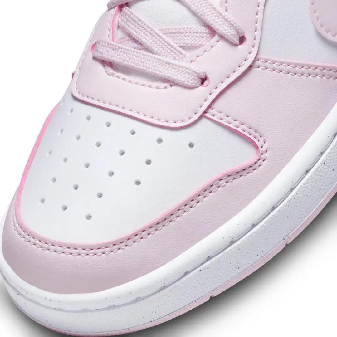 Nike Court Borough Low Recraft GS Sneakers - 38.5 - Wit/Roze - afbeelding 3 van 6