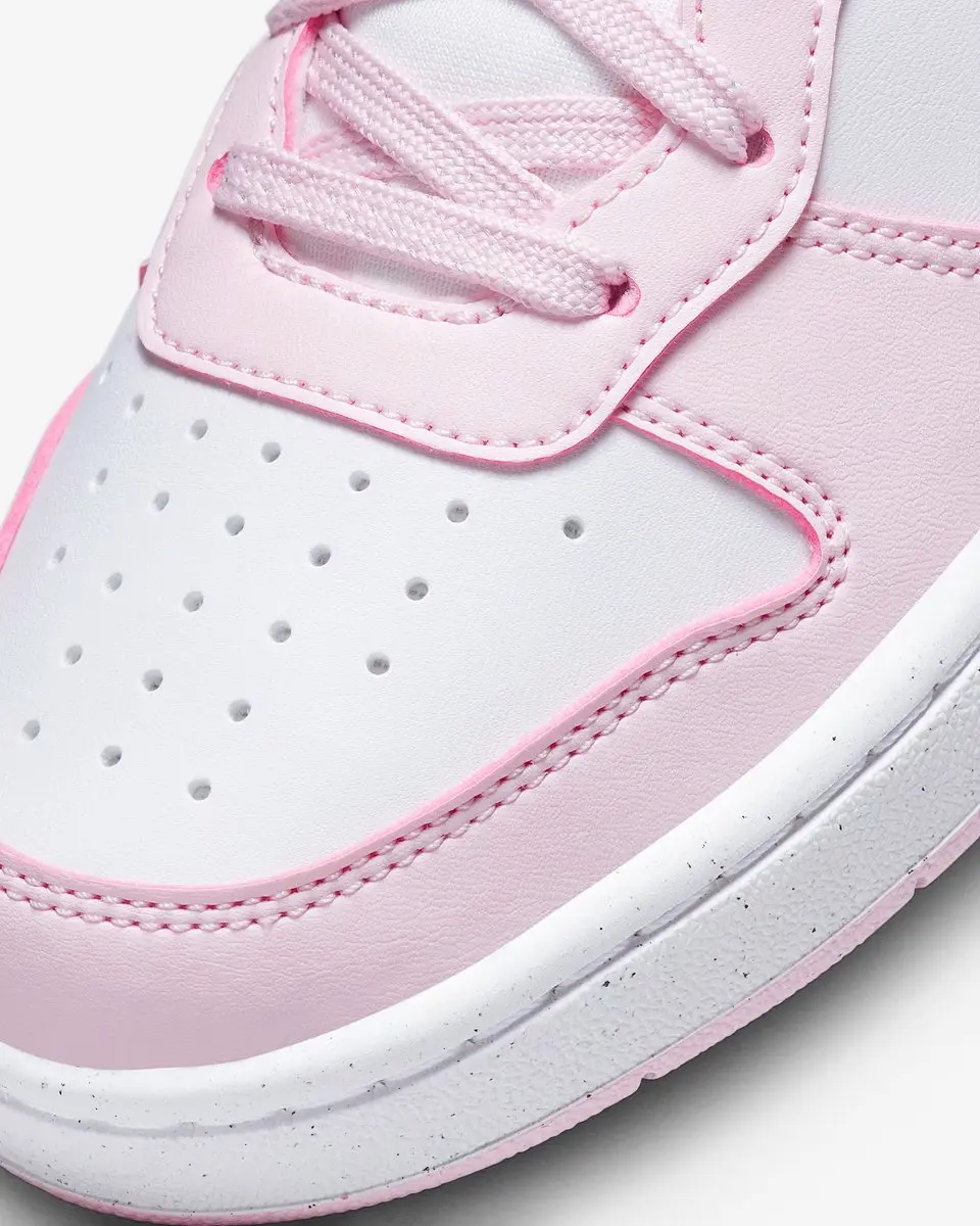 Nike Court Borough Low Recraft GS Sneakers - 38.5 - Wit/Roze - afbeelding 6 van 6