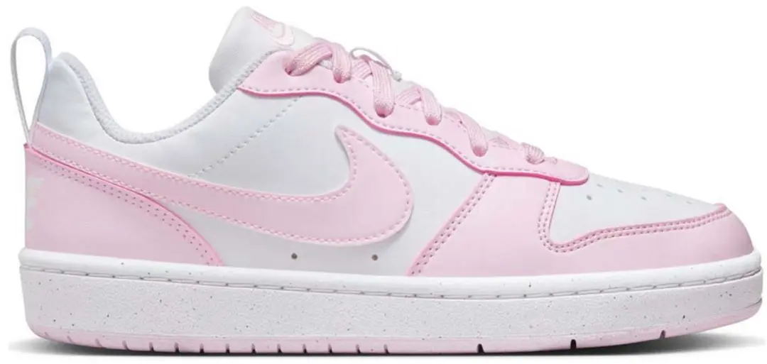Nike Court Borough Low Recraft GS Sneakers - 38.5 - Wit/Roze - afbeelding 2 van 6