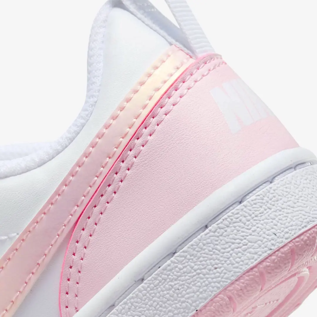 Nike Court Borough Low Recraft (PS) Sneakers - 27.5 - Roze/Wit - afbeelding 6 van 6