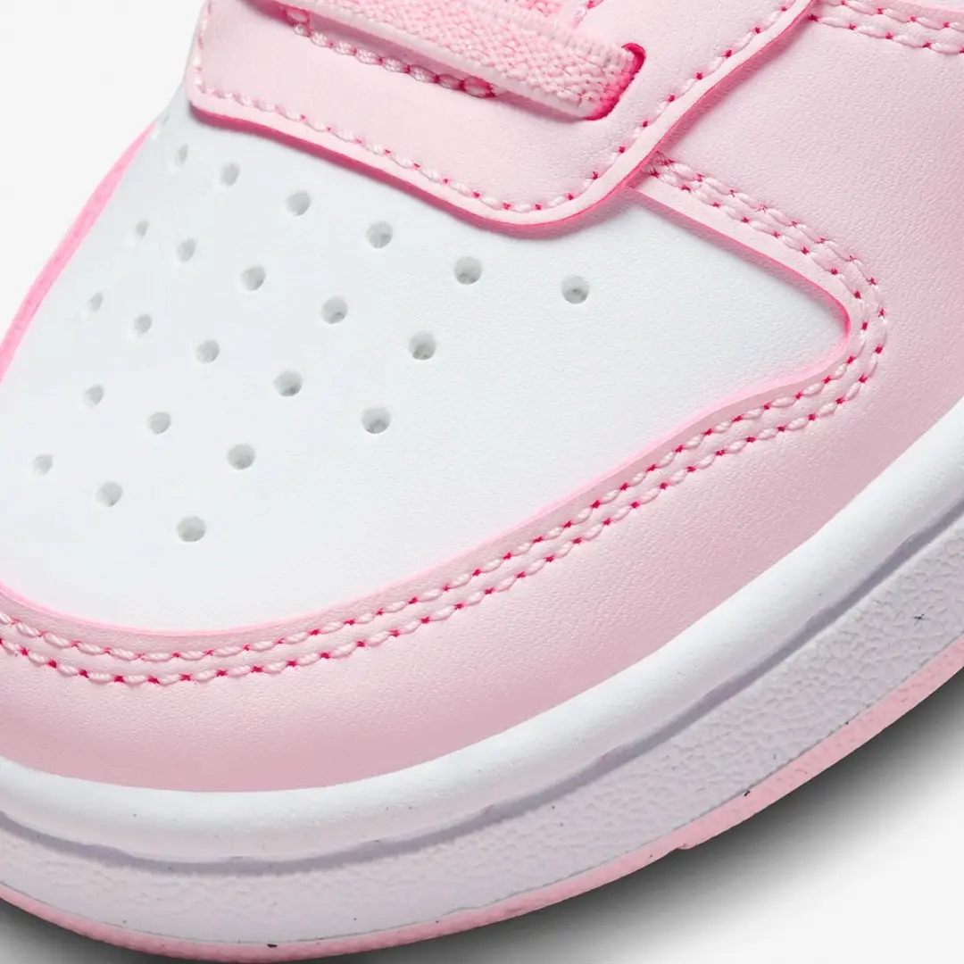 Nike Court Borough Low Recraft (PS) Sneakers - 27.5 - Roze/Wit - afbeelding 4 van 6