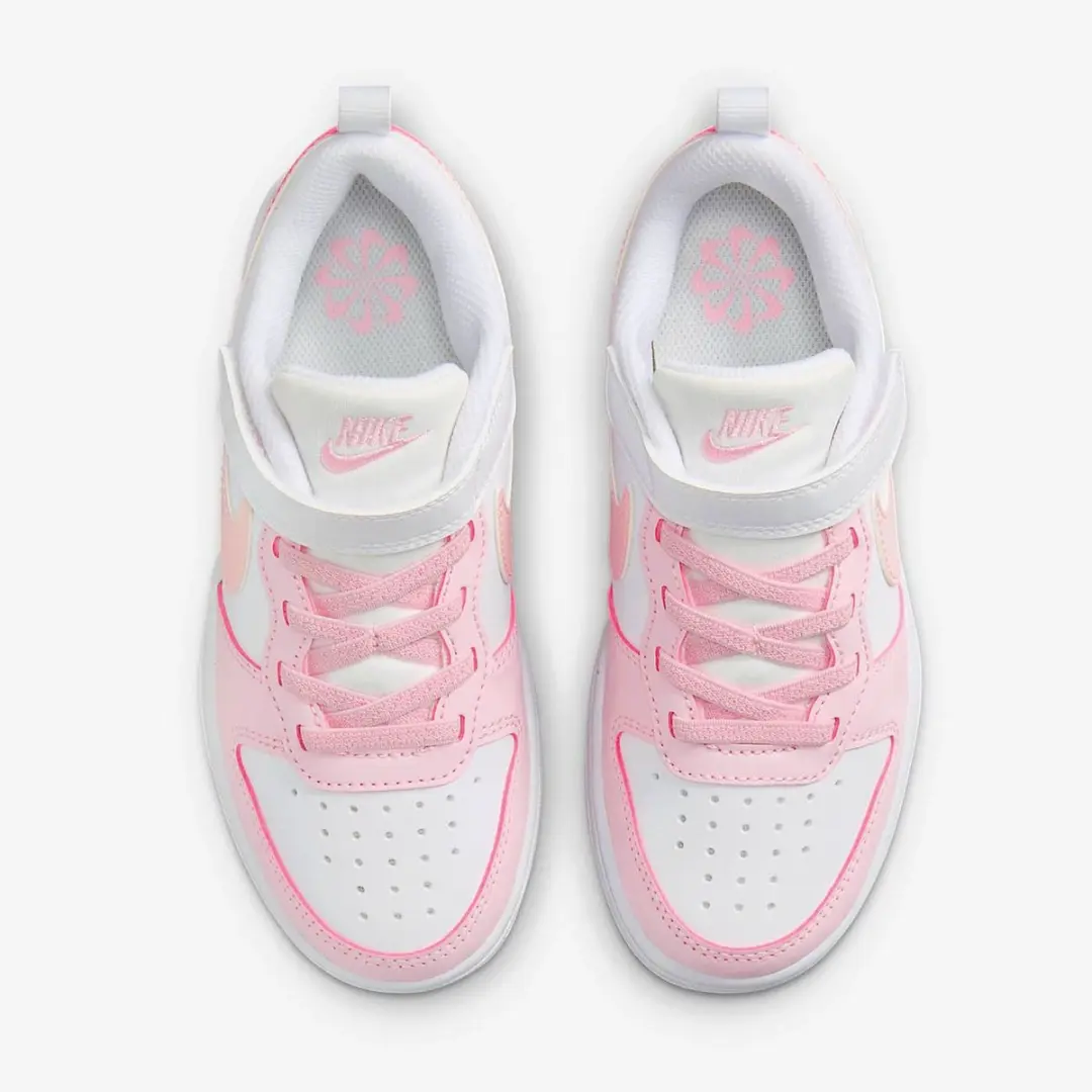 Nike Court Borough Low Recraft (PS) Sneakers - 27.5 - Roze/Wit - afbeelding 5 van 6