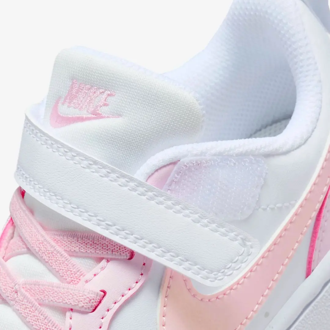 Nike Court Borough Low Recraft (PS) Sneakers - 27.5 - Roze/Wit - afbeelding 3 van 6