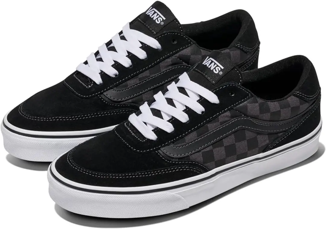VANS Dames Brooklyn Ls Sneakers Schoenen Textiel VN000D7QKOU Black/Asphalt Low T