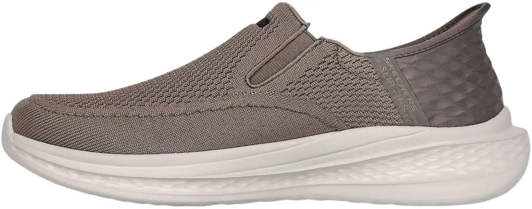 Skechers Slade Deacon Heren Instappers - Taupe - afbeelding 6 van 6