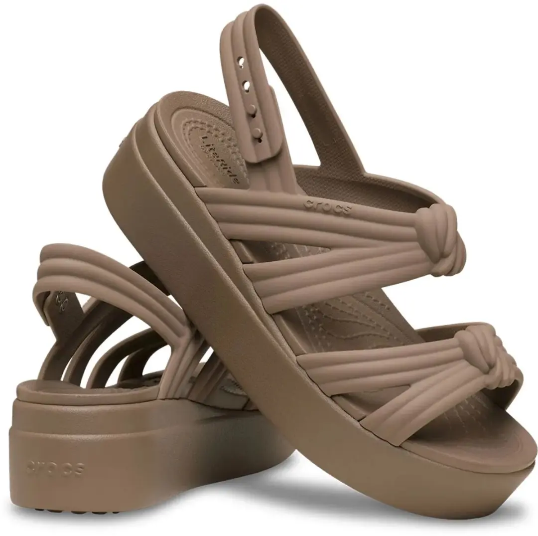 Crocs Brooklyn Low Wedge Sandalen Bruin - afbeelding 4 van 6