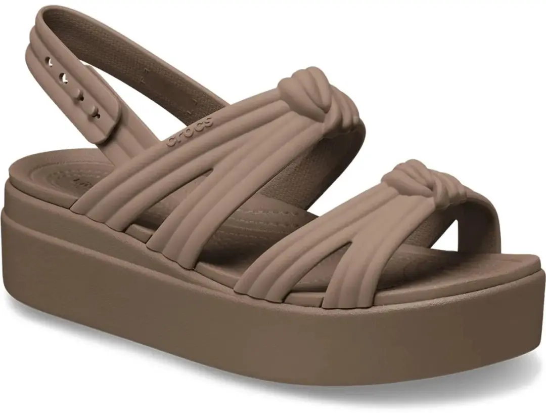 Crocs Brooklyn Low Wedge Sandalen Bruin - afbeelding 3 van 6