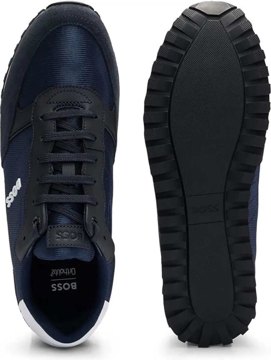 BOSS Parkour-l Runn Sneakers - Blauw - Maat 45 - afbeelding 6 van 6