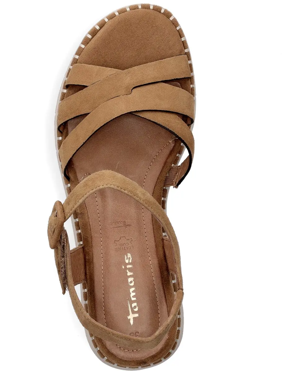 Tamaris Dames Sandalen 38 - Bruin