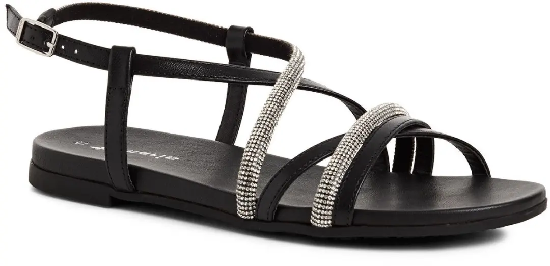 Tamaris Dames Sandalen 37 - Zwart