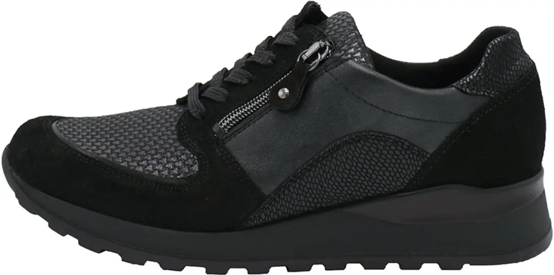 Wäldlaufer Bungeez Dames Sneaker H64007 Hiroko - Zwart - Maat 40