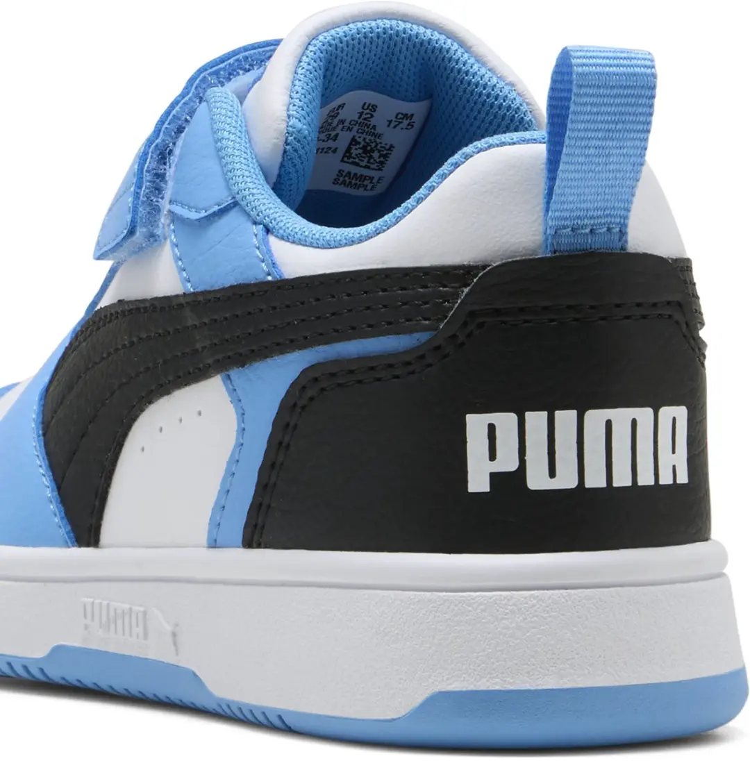 PUMA Rebound V6 Lo AC+ PS Sneakers - Team Light Blue/Black/White - afbeelding 6 van 6