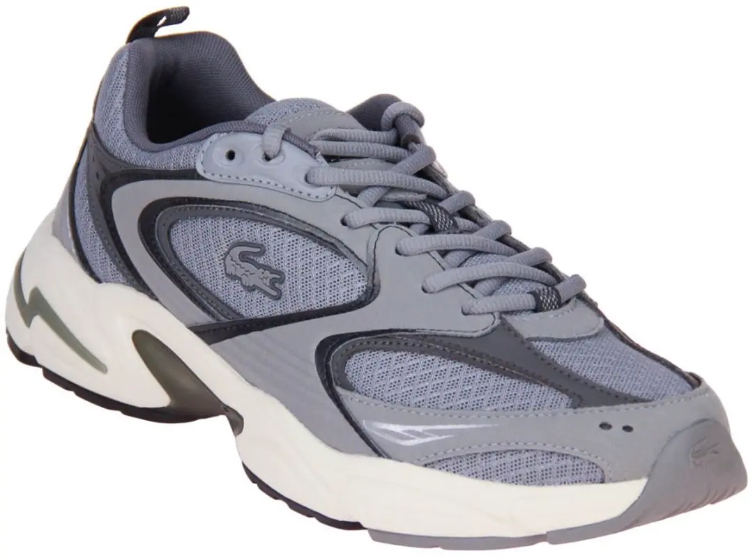 Lacoste Storm 96 Sneakers - Heren 43 - Grijs/Wit - afbeelding 5 van 6