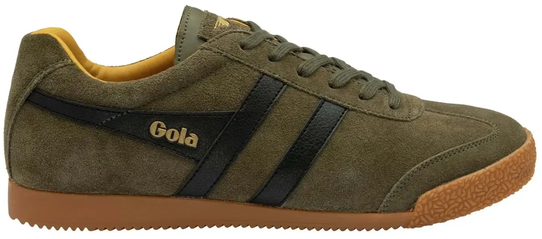 Gola Harrier Suede Sneakers - Blauw/Beige - afbeelding 6 van 6
