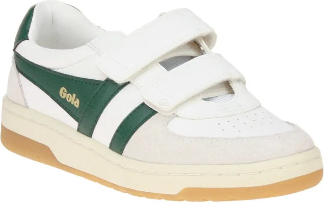 Gola Hawk Strap Sneaker 35 - Wit-Groen - afbeelding 4 van 6