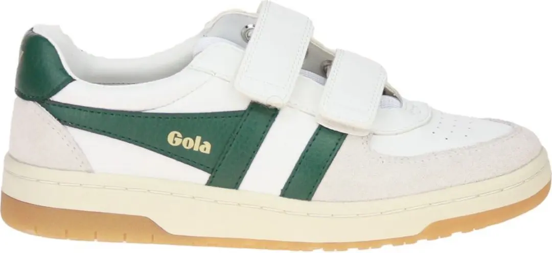 Gola Hawk Strap Sneaker 35 - Wit-Groen - afbeelding 3 van 6