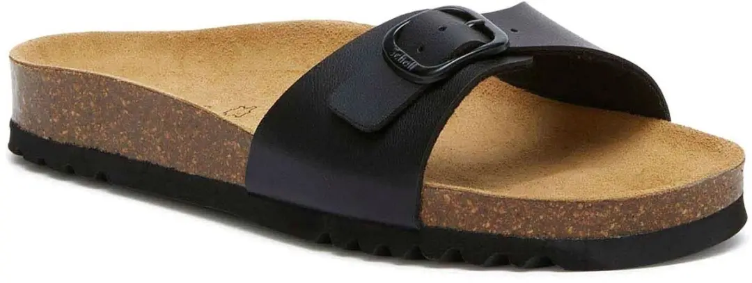 Scholl Sandalen Estelle 1 Riem Synth Leer Vrouwen