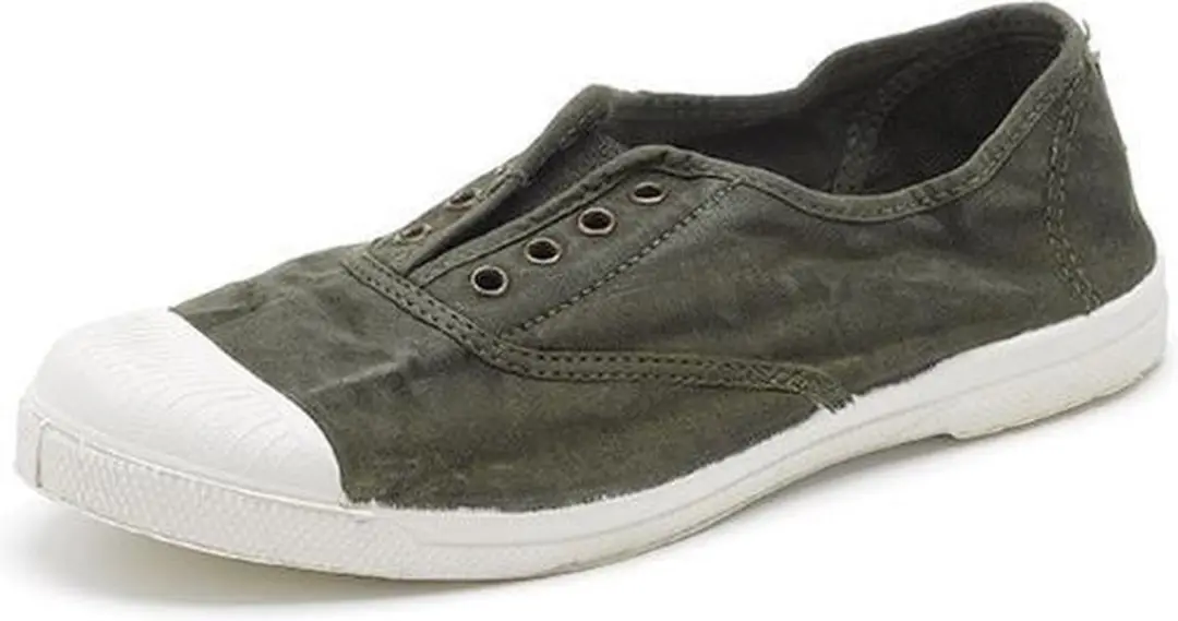 Natural World Sneakers Ingles Elastico Kaki