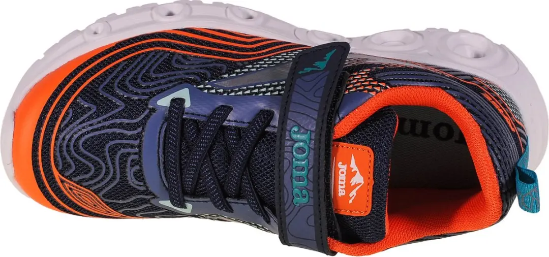 Joma Rase Jr JRASES2403V Sneakers - Marineblauw/Oranje 31