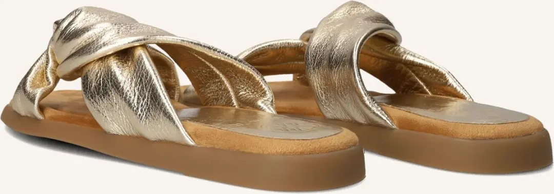 Unisa Camby Slippers Dames - Goud - Maat 40 - afbeelding 6 van 6
