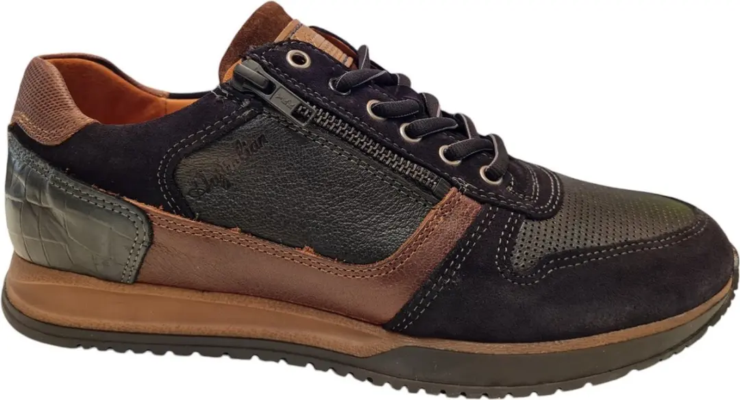Heren Sneakers Australian Browning Width H Zwart
