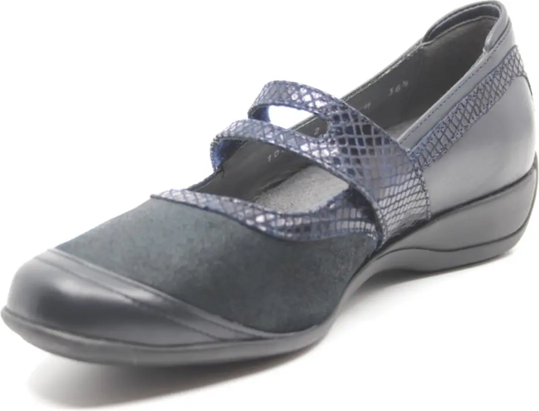 Xsensible Palermo Bandschoenen - Blauw - 40.5 - afbeelding 2 van 4